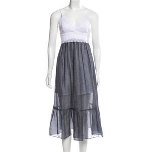 Sandro Paris Lace Siren Midi Dress New With Tag Size 1 (Small)